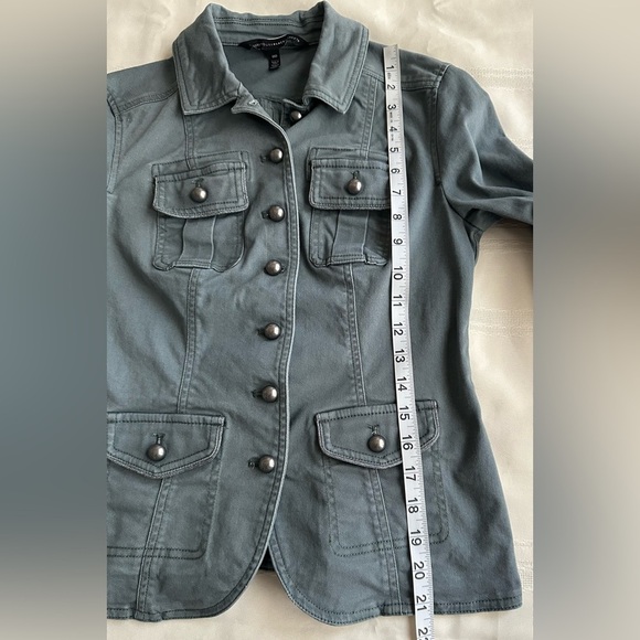 White House Black Market Slate Utility Jacket - Picture 10 of 16